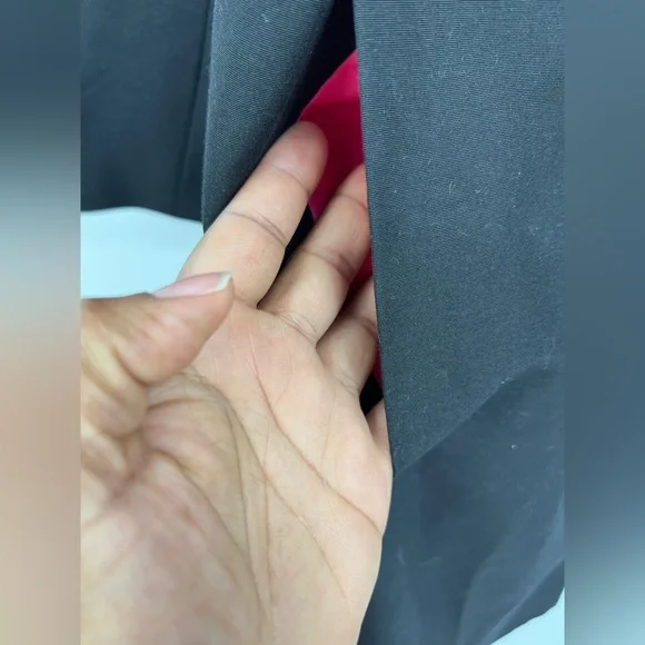 SOLD Kate Spade Kendall Black Bow Coat Size Medium - Picture 6 of 7